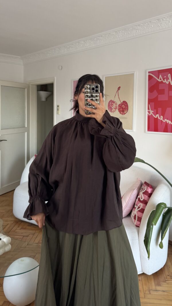 Mavera Dark Brown Shirt