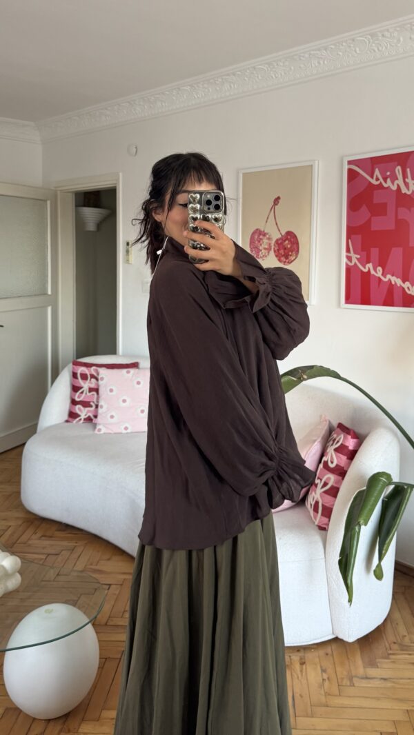 Mavera Dark Brown Shirt