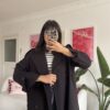 Foleska Premuim Dark Brown Long Trenchcoat