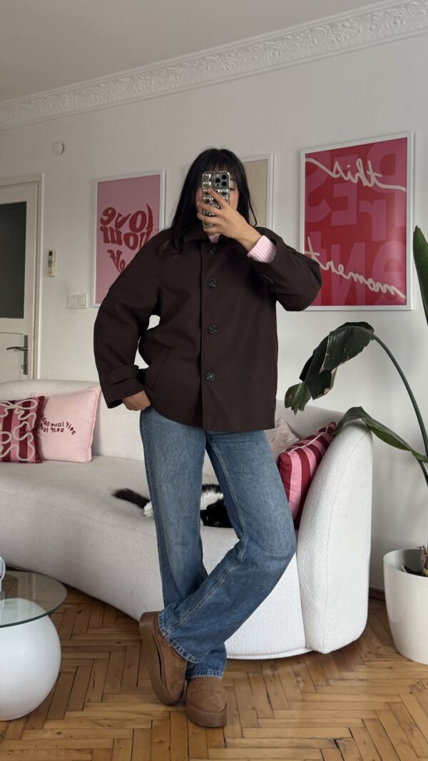Rez Premuim Dark Brown Coat